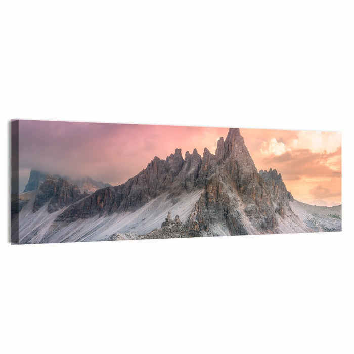 Dolomites Sunset, South Tirol Wall Art as a canvas print