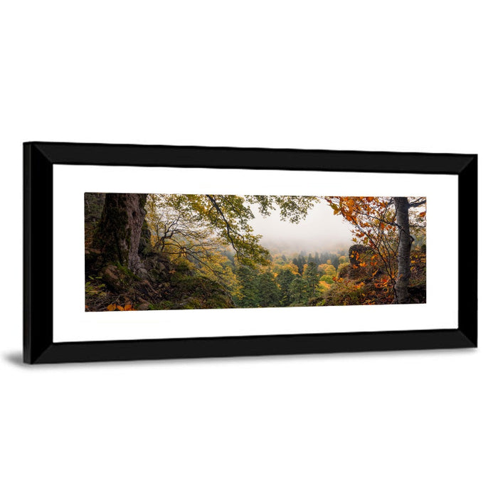 Enchanted Forest Valley Wall Art as a framed print