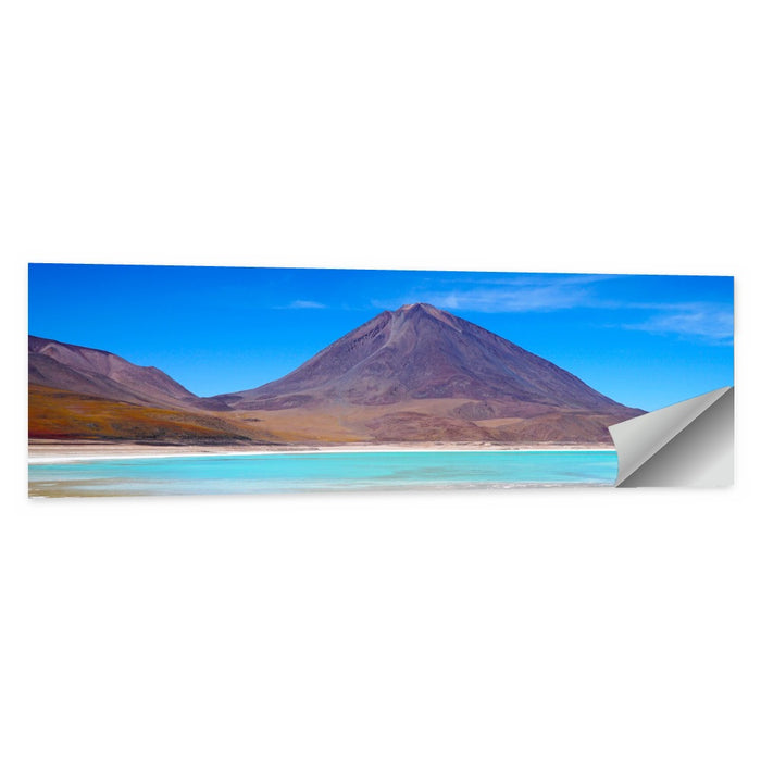 Bolivian Turquoise Lagoon Wall Art as a poster print