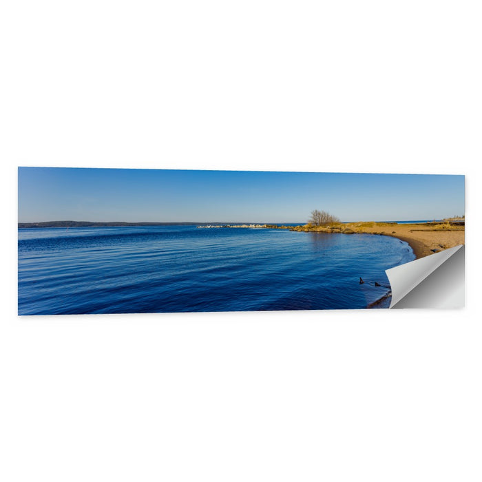Lake Onega Shoreline Wall Art as a poster print