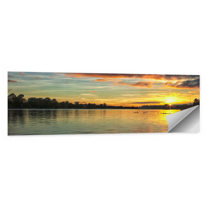 Lake Marion Golden Sunset Wall Art as a poster print