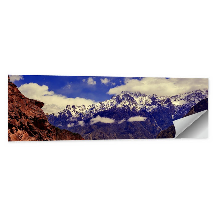 Rakaposhi Snow-capped Peak Wall Art as a poster print