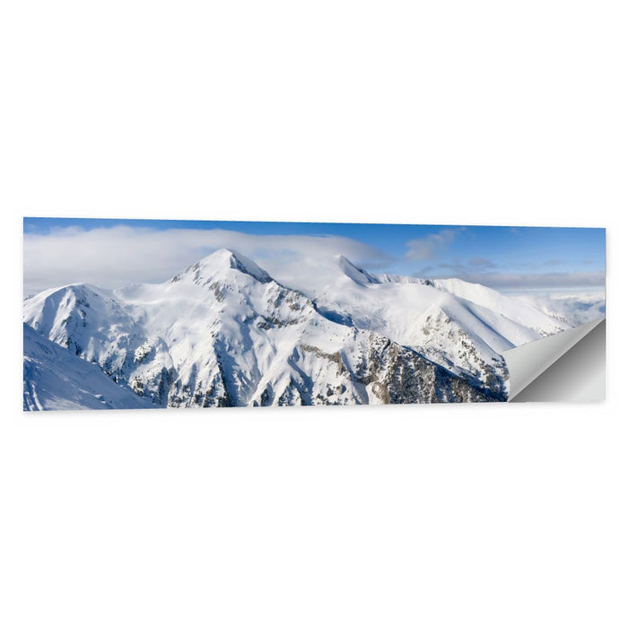 Bansko Snow-capped Peaks Wall Art as a poster print