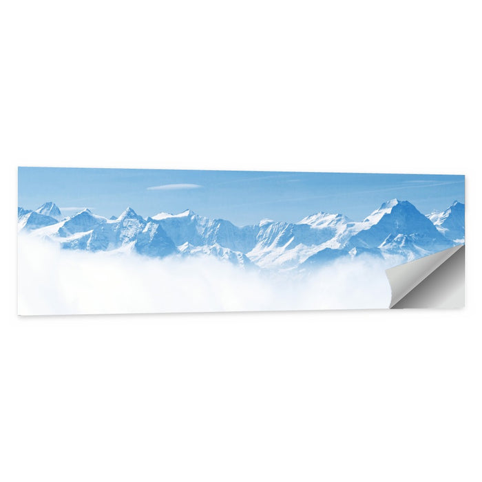 Pilatus Peaks Above Clouds Wall Art as a poster print