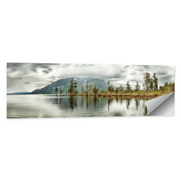 Lake Brunner Reflections Wall Art as a poster print