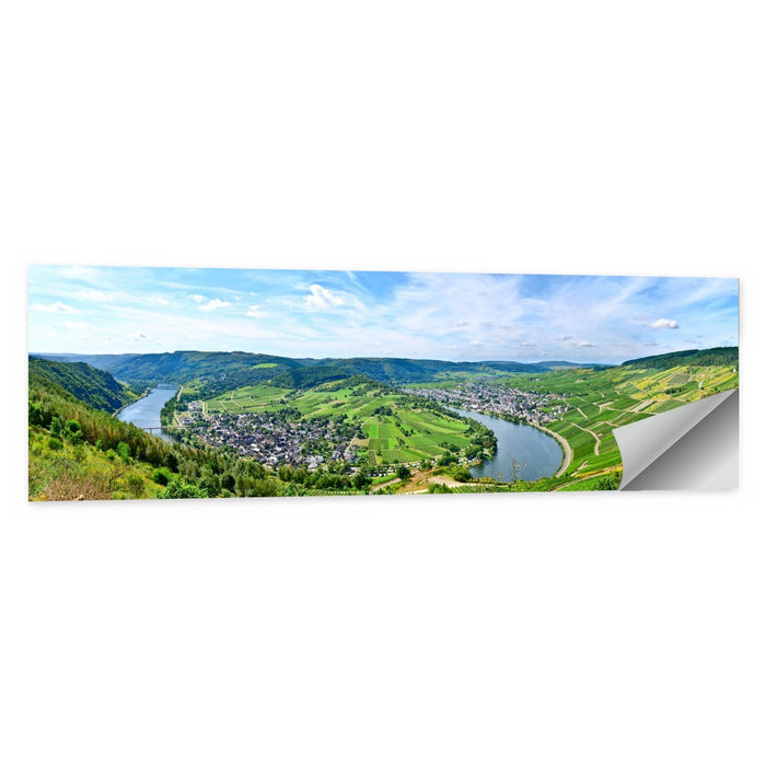 Moselle River at Bernkastel-kues Wall Art as a poster print