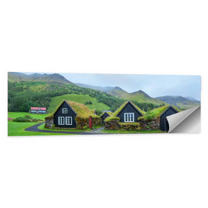 Skogar Folk Museum Wall Art as a poster print