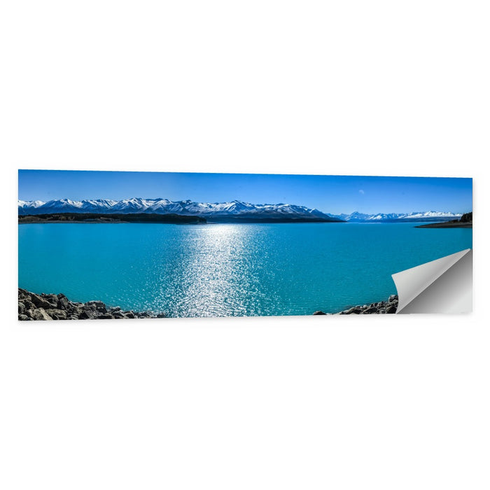 Lake Pukaki Landscape Wall Art as a poster print