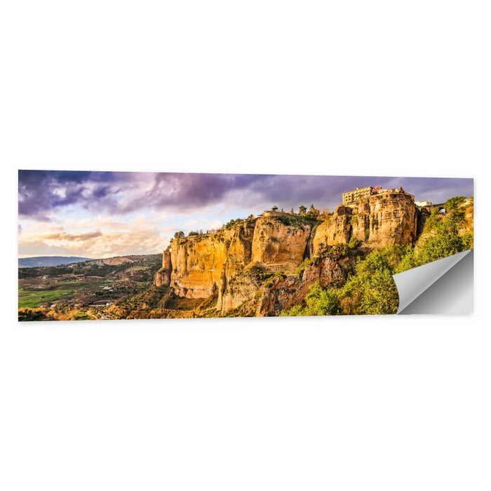 Ronda Sunset Over El Tajo Wall Art as a poster print