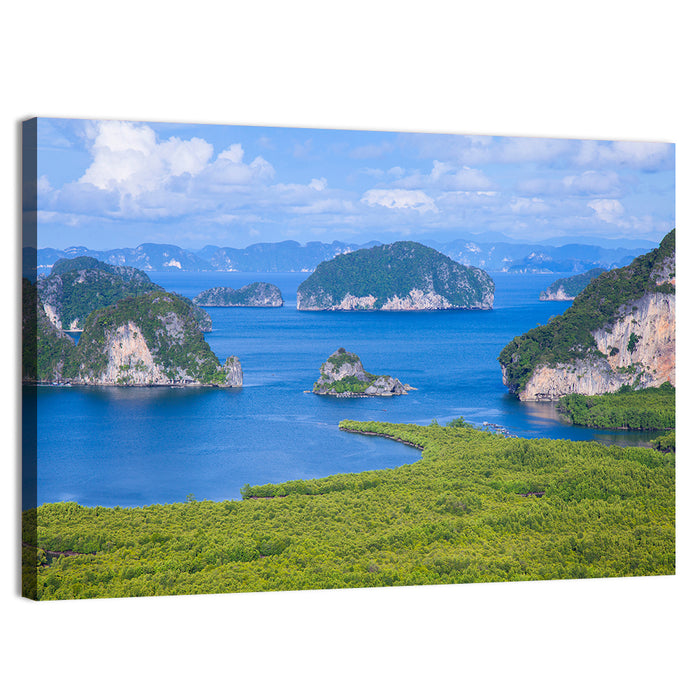 Samed Nangchee Viewpoint Wall Art as a canvas print