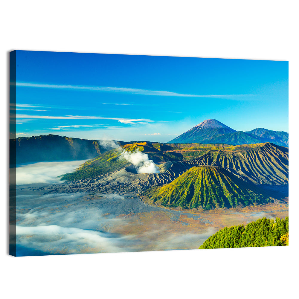 Mount Bromo at Sunrise Wall Art, canvas print, landscape