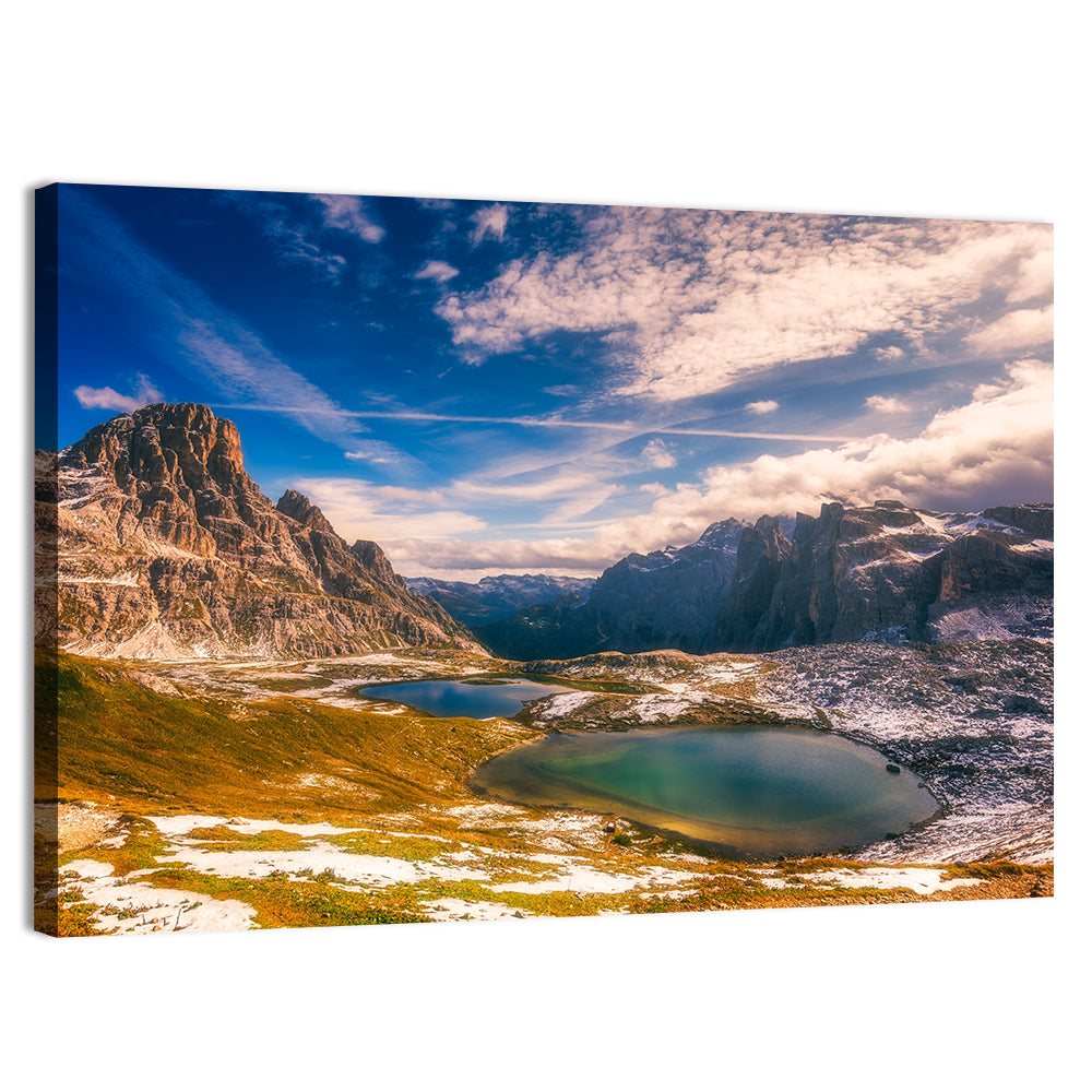 Del Piani Alpine Lakes Wall Art, canvas print, landscape