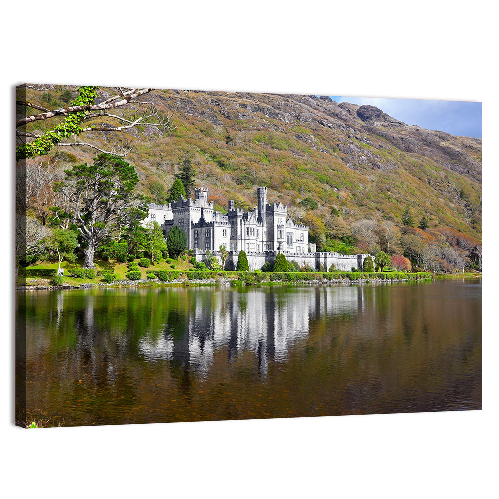 Kylemore Abbey, Connemara Wall Art, canvas print, landscape