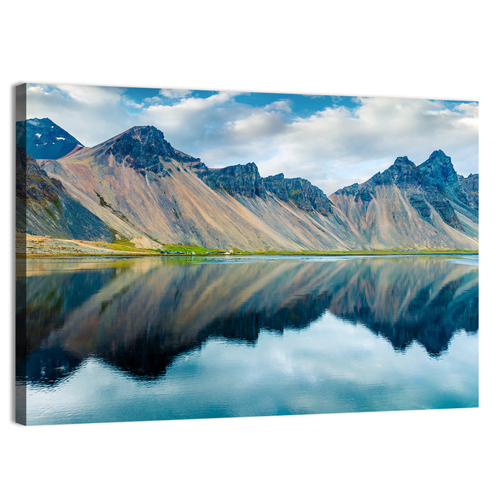 Vestrahorn at Stokksnes Headland Wall Art as a canvas print
