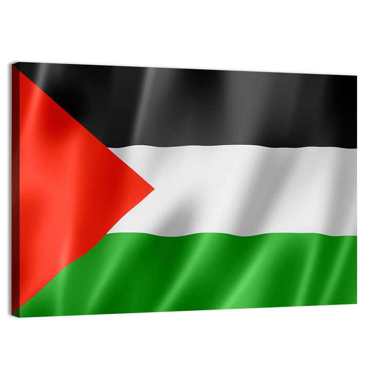 Palestine Flag Graphic Wall Art