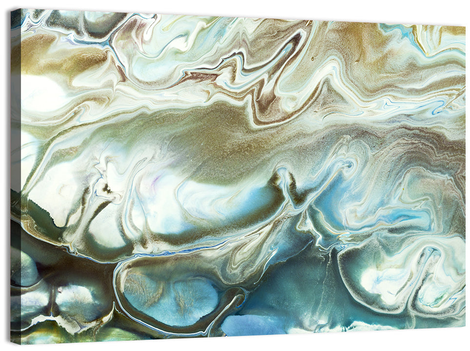Liquid Marble Texture Wall Art, canvas print, landscape