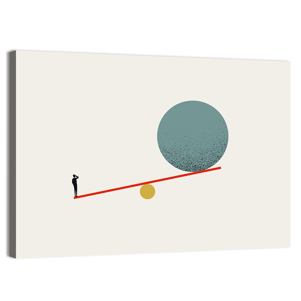Balanced Potential Wall Art, canvas print, landscape