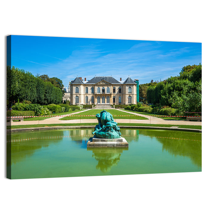 Musée Rodin Garden, Paris Wall Art as a canvas print