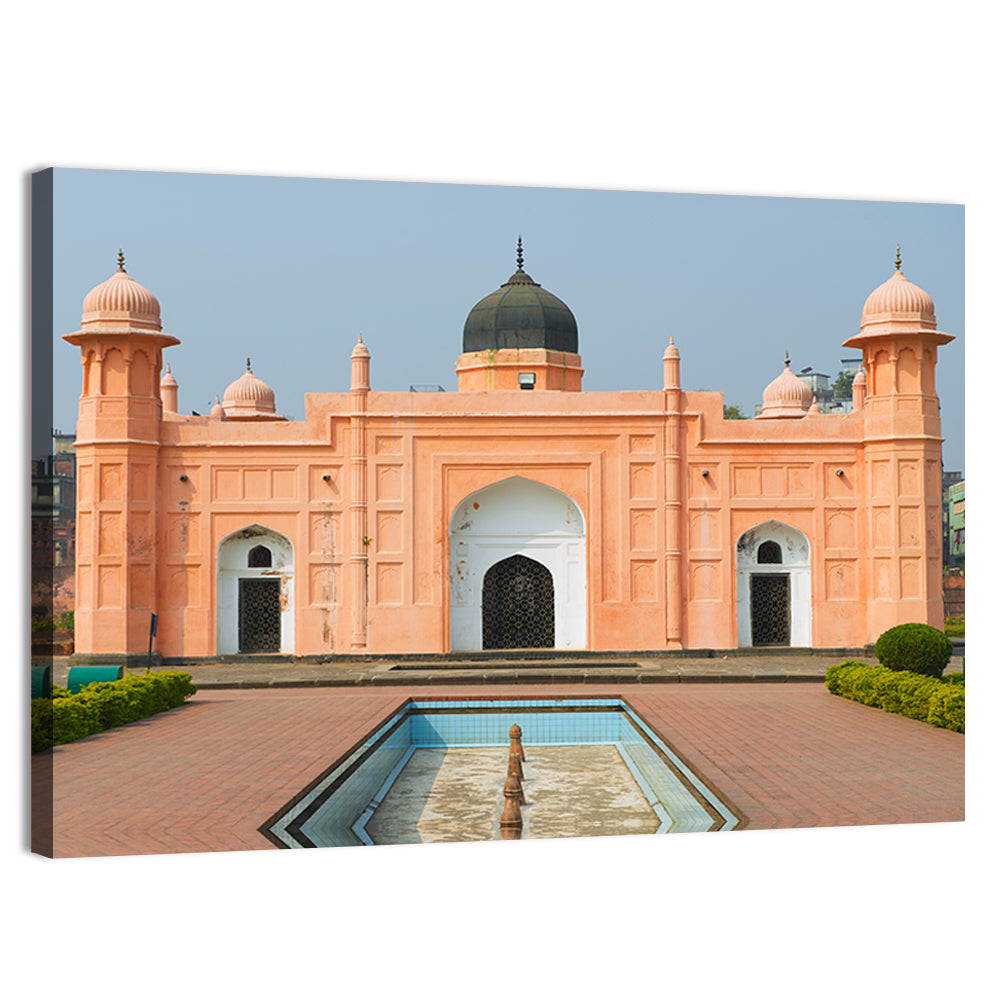 Lalbagh Fort Mosque, Dhaka Wall Art, canvas print, landscape