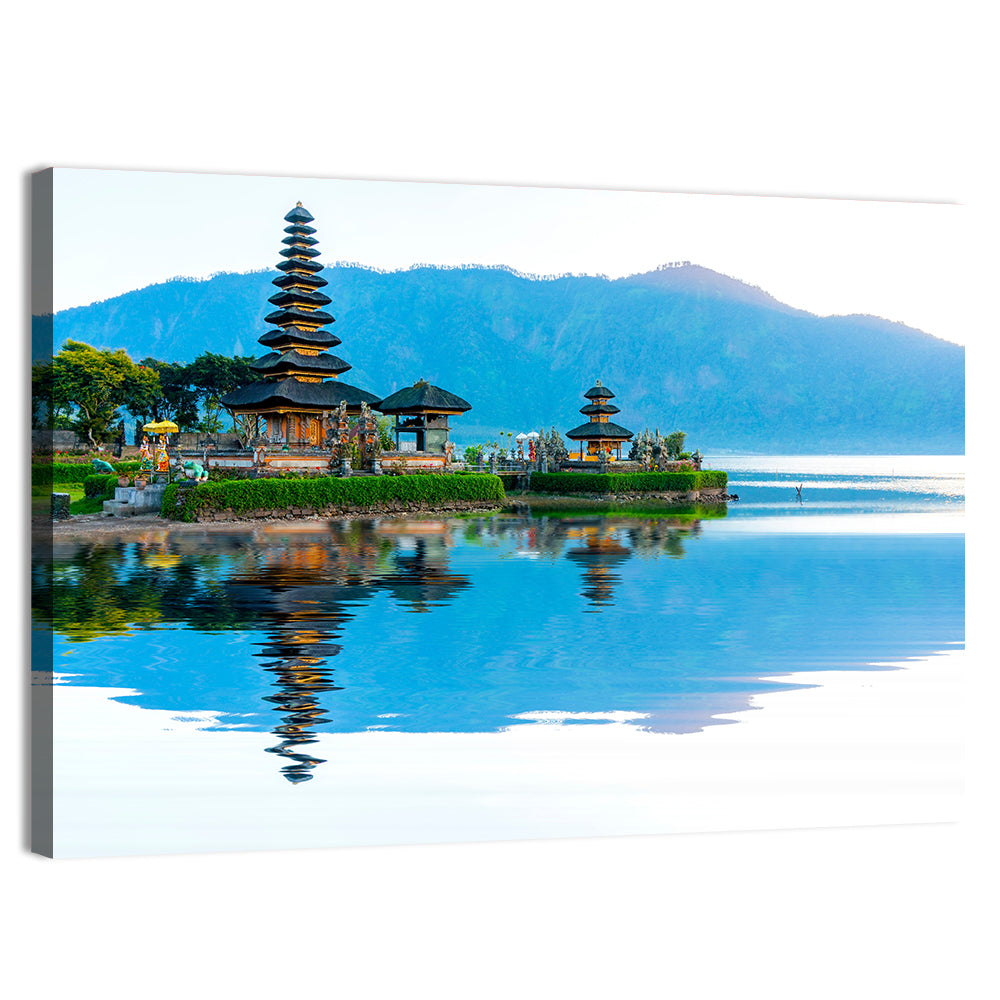 Pura Ulun Danu Bratan, Bedugul Wall Art, canvas print, landscape