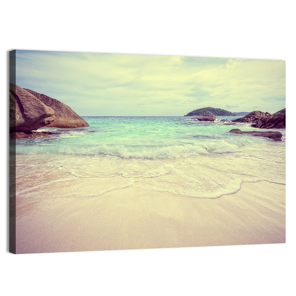 Koh Miang Island Wall Art, canvas print, landscape