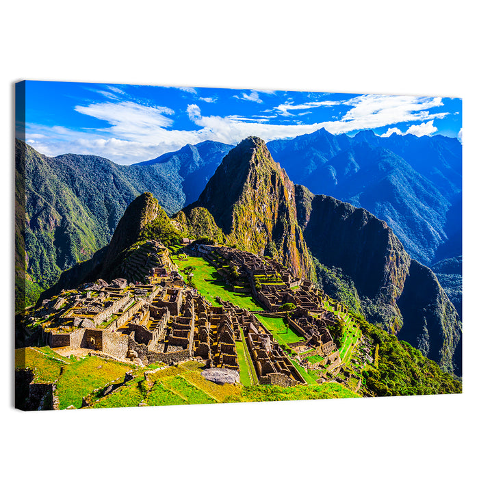 Machu Picchu Heritage Wall Art as a canvas print