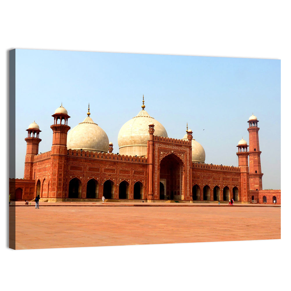 Badshahi Mosque, Lahore Wall Art, canvas print, landscape