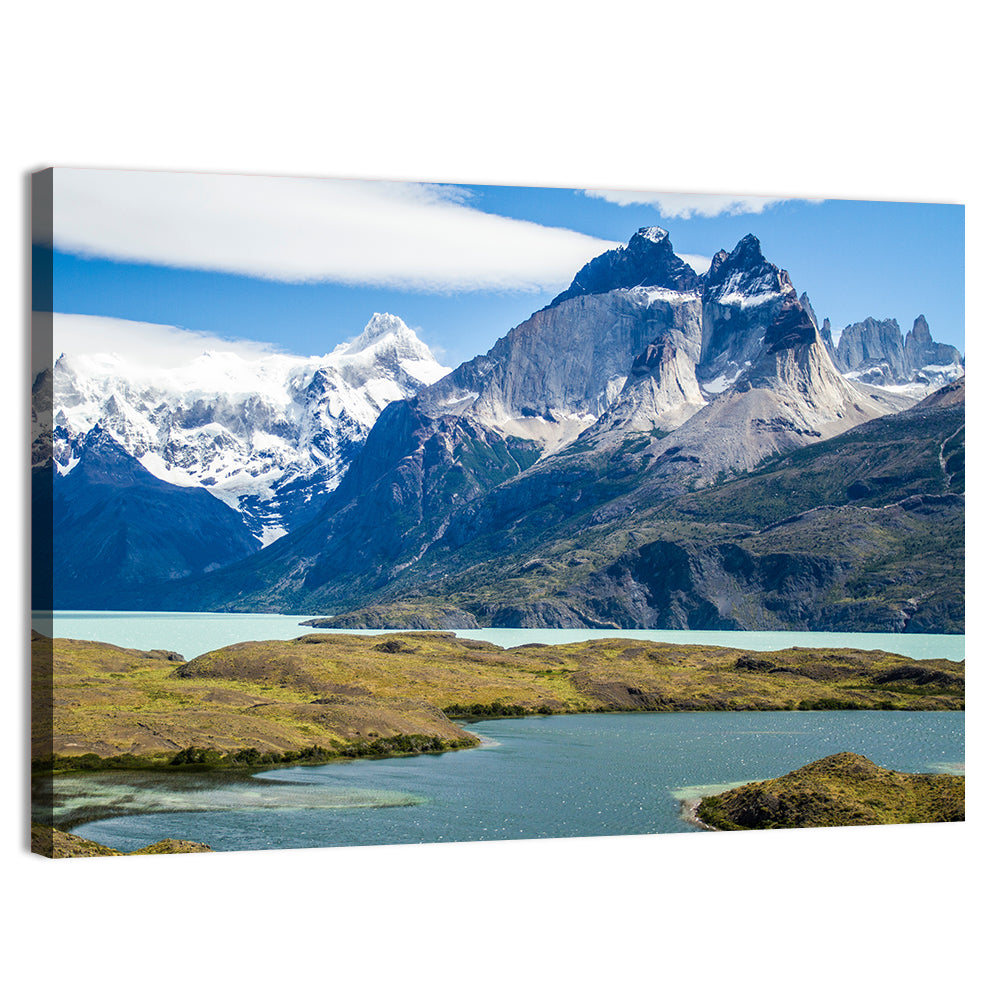 Torres Del Paine Landscape Wall Art, canvas print, landscape