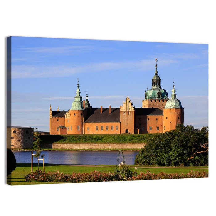 Kalmar Castle, Sweden Wall Art as a canvas print