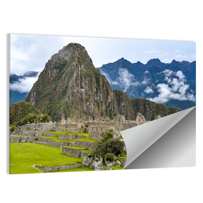Machu Picchu Stone Terraces Wall Art as a poster print