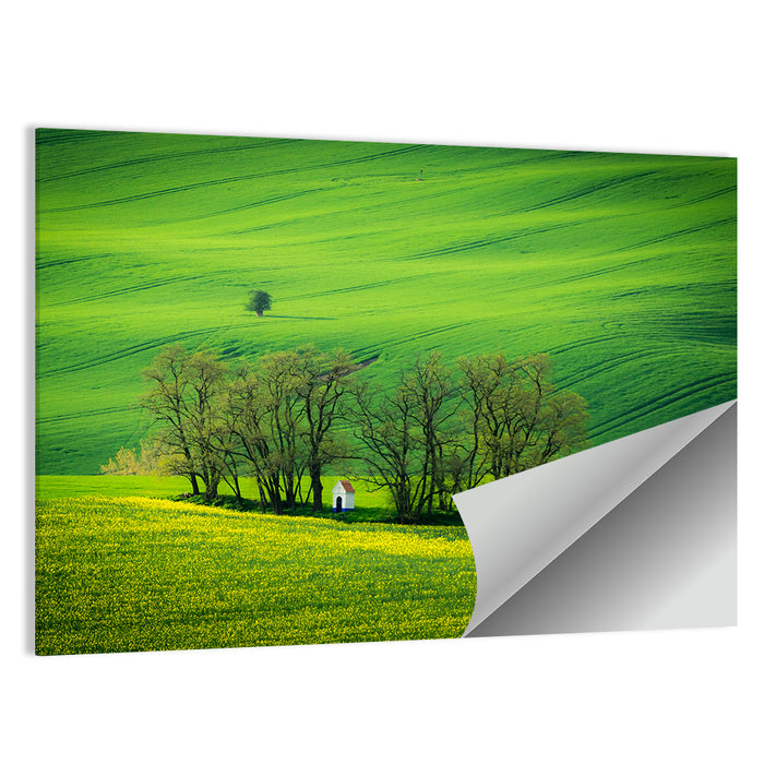 Chapel of Saint Barbara, Moravia Wall Art as a poster print