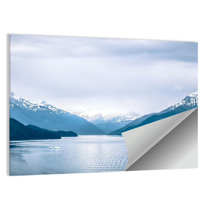 Tracy Arm Fjord Alaska Wall Art as a poster print