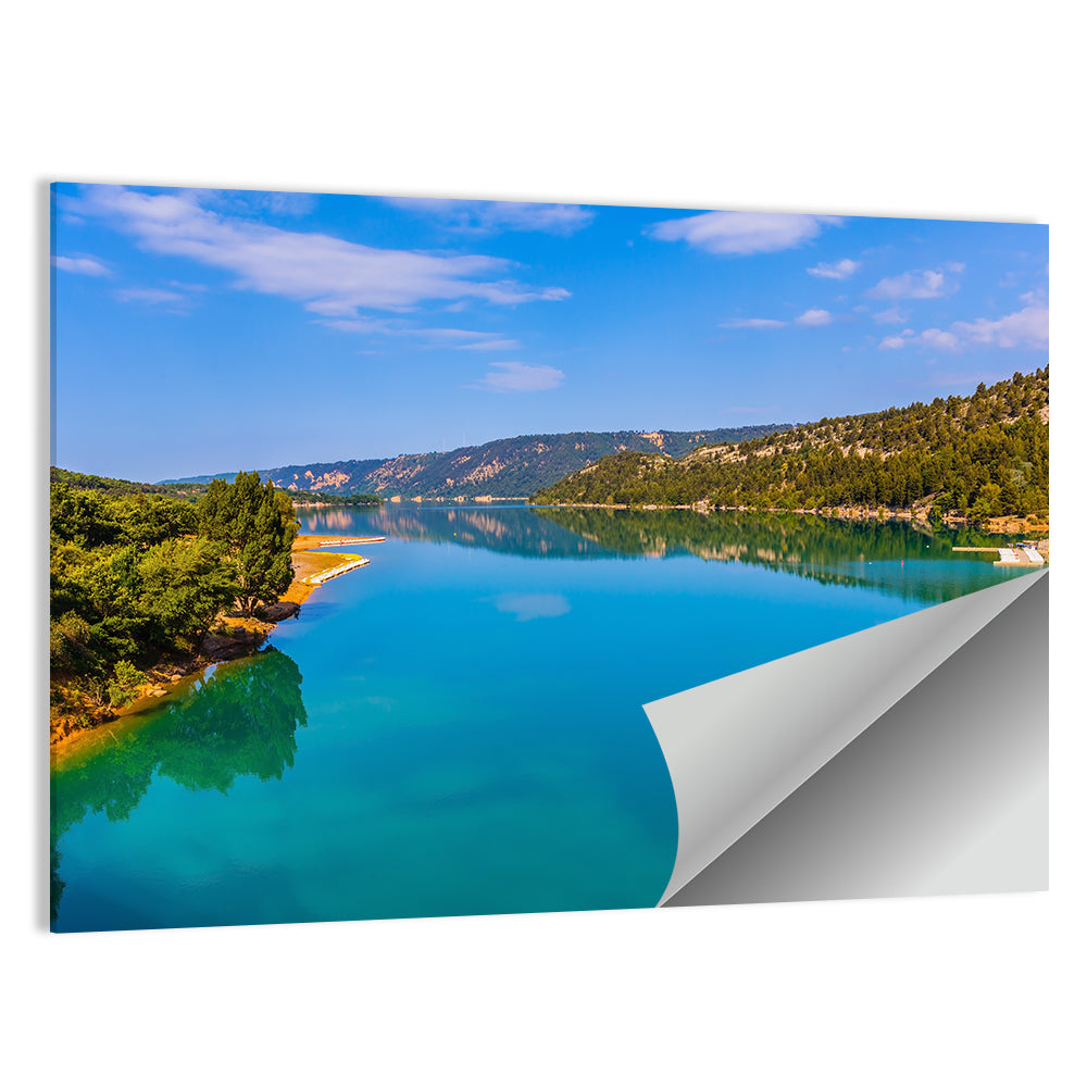 Lake Sainte Croix Du Verdon Wall Art