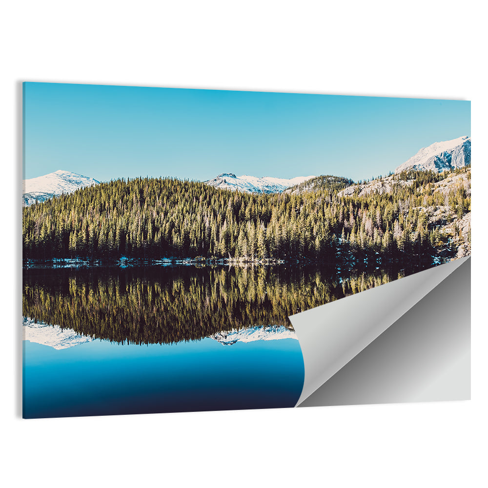 Bear Lake Reflection, Colorado Wall Art