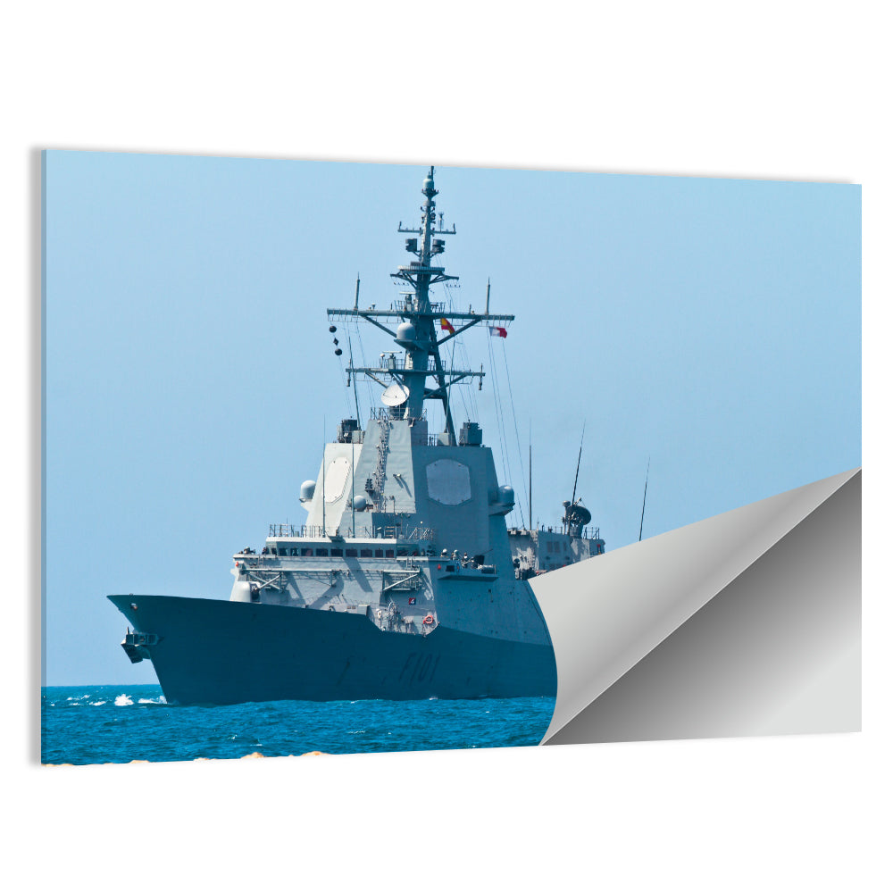 Alvaro De Bazan F-101 Frigate at Sea Wall Art