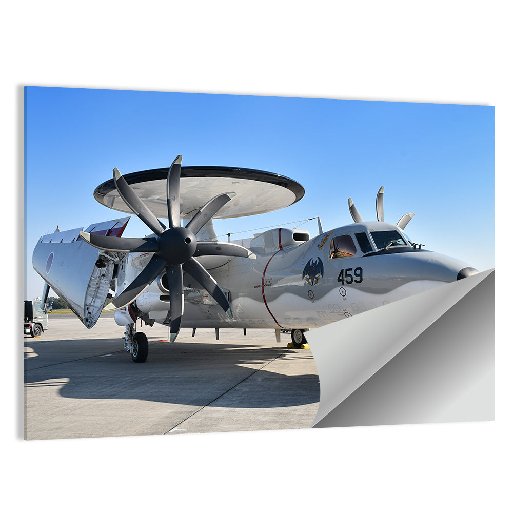 Asdf E-2c Side Profile Wall Art