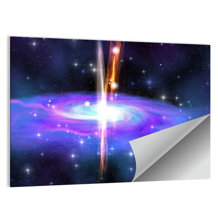 Stellar Black Hole Wall Art as a poster print