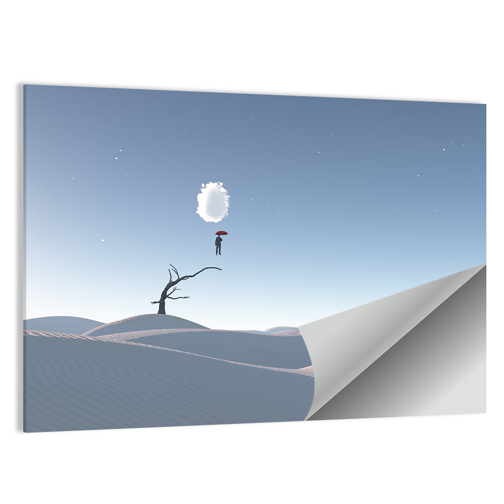 Surreal Desert Concept Wall Art
