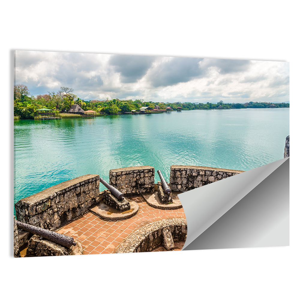 Castle Of San Felipe De Lara In Guatemala Wall Art