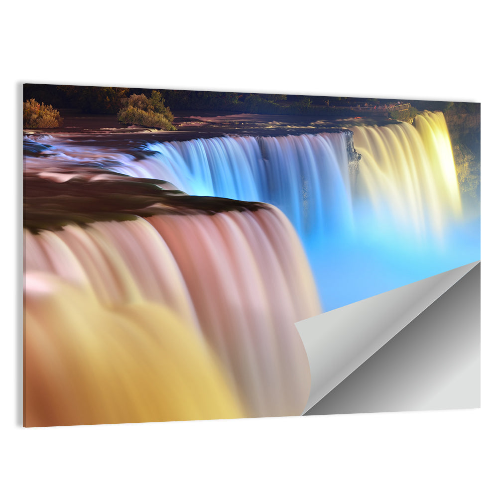 Niagara Falls Nightscape Wall Art