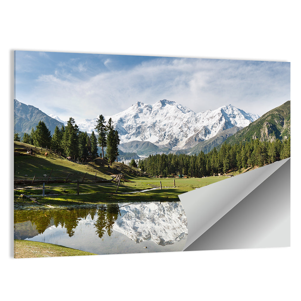 Nanga Parbat Reflection Wall Art