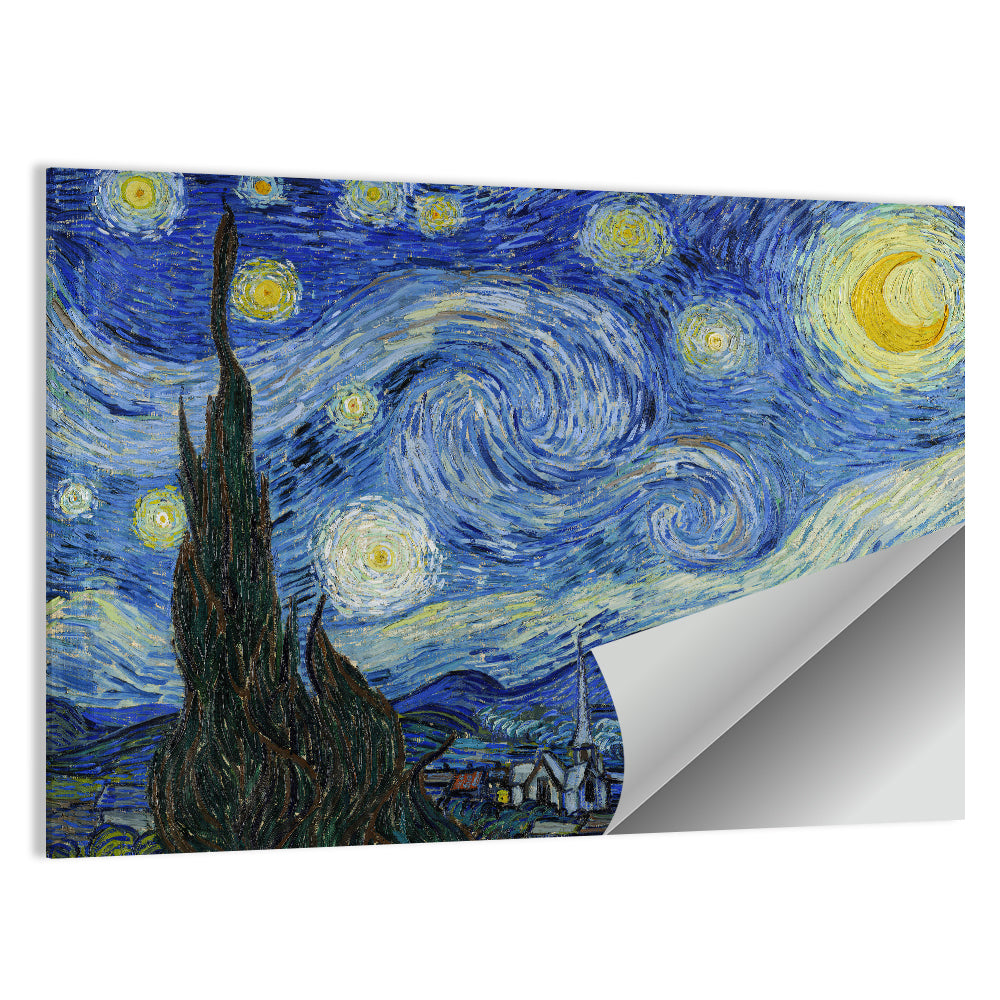 Starry Night Over Saint-rémy Wall Art