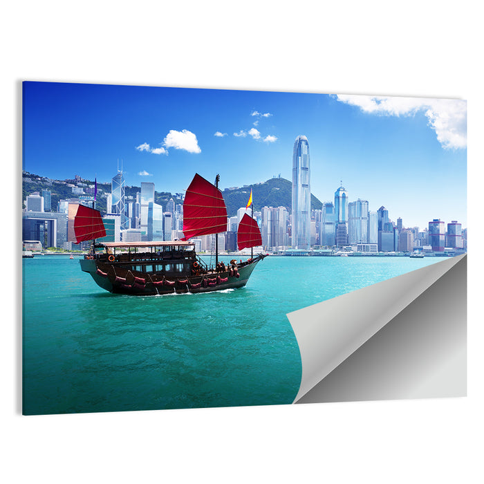 Victoria Harbour, Hong Kong Wall Art as a poster print
