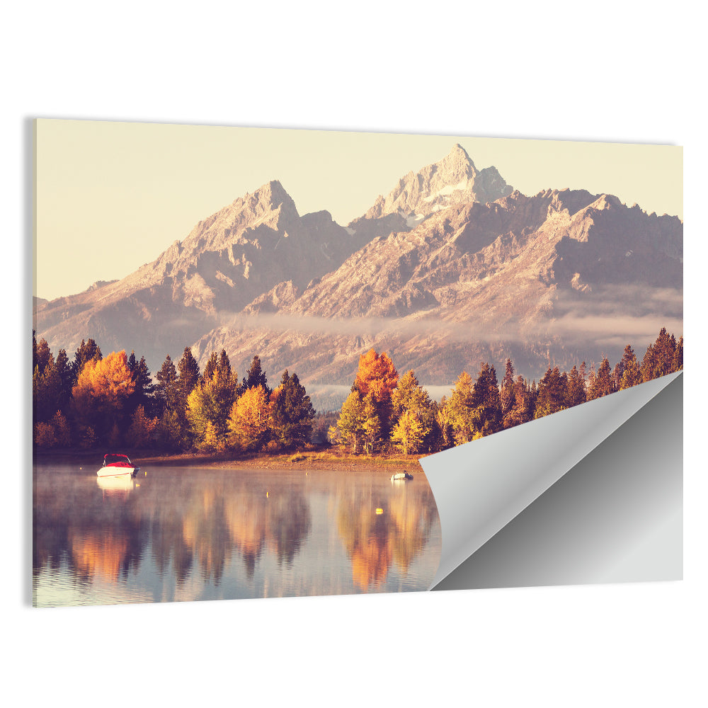 Autumn Morning at Grand Teton Wall Art