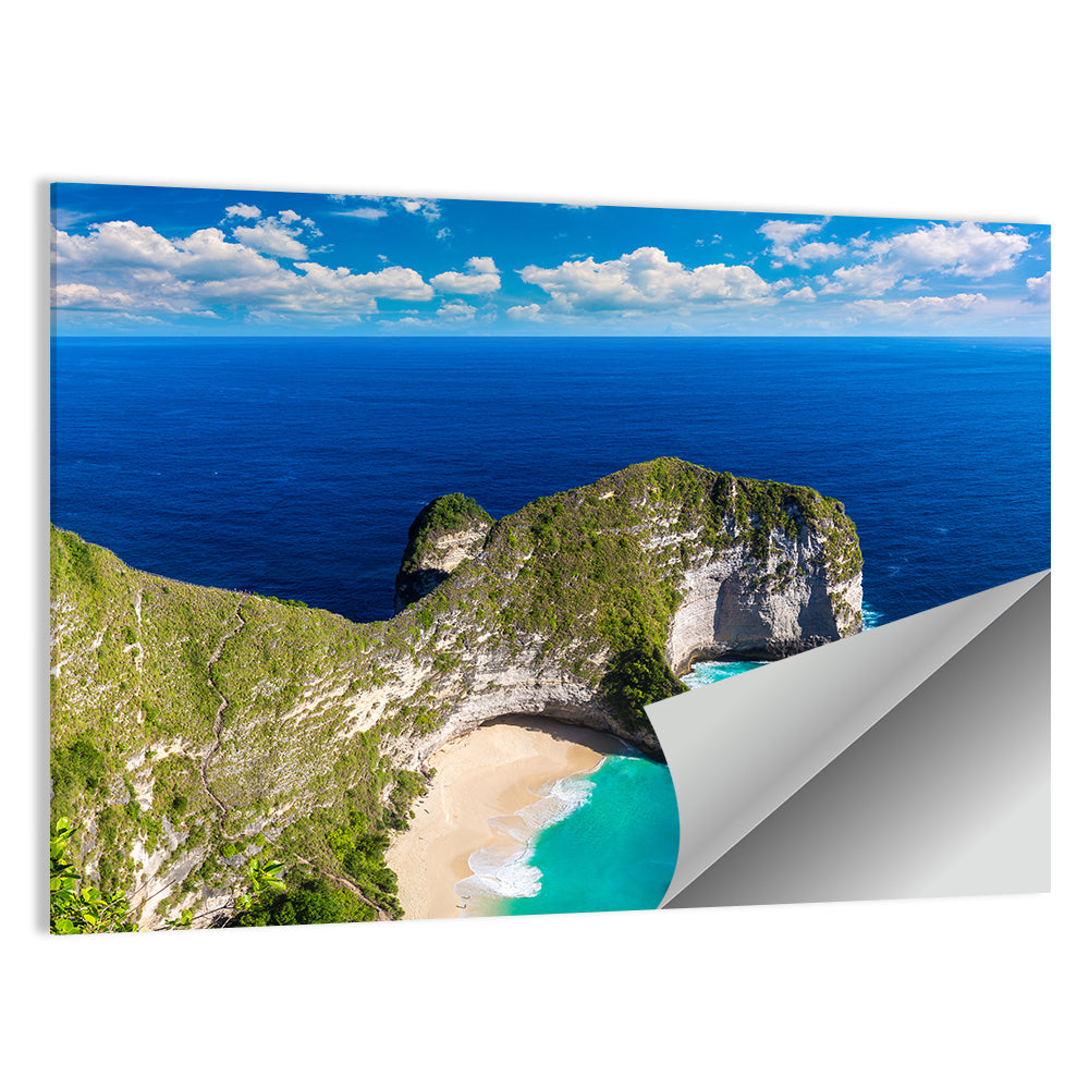 Kelingking Beach In Bali Indonesia Wall Art