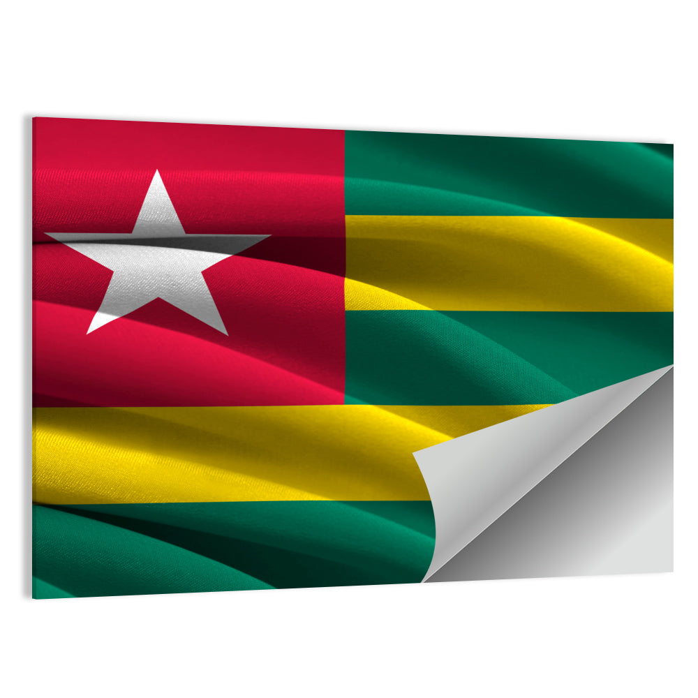 Togolese Flag Wall Art
