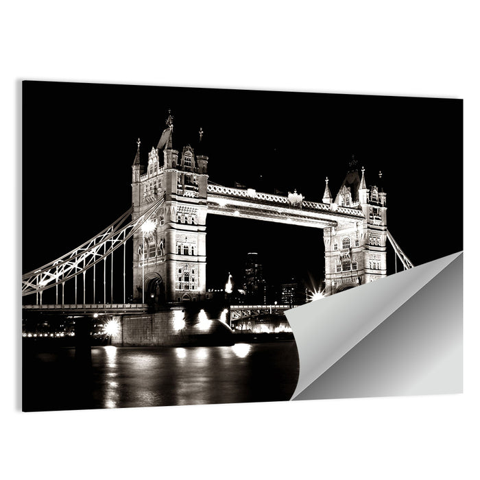 London Tower Bridge Wall Art as a poster print