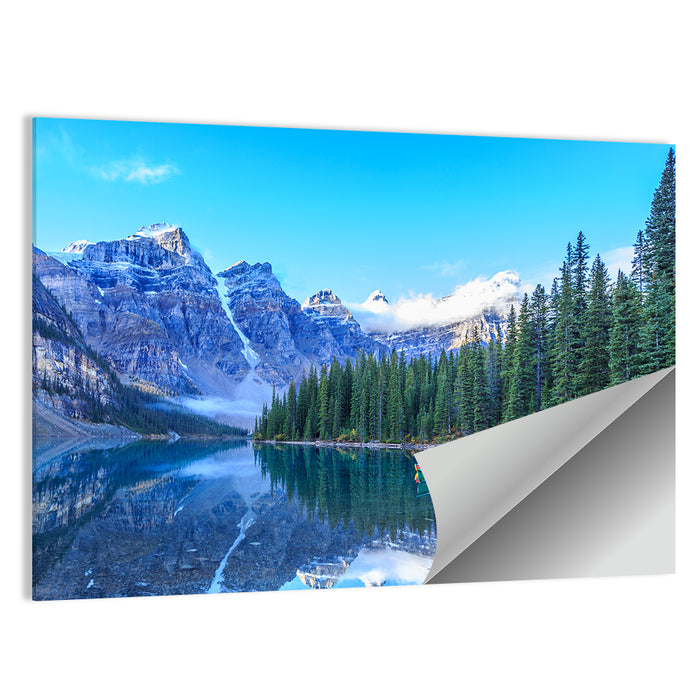 Moraine Lake Reflection, Banff Wall Art as a poster print