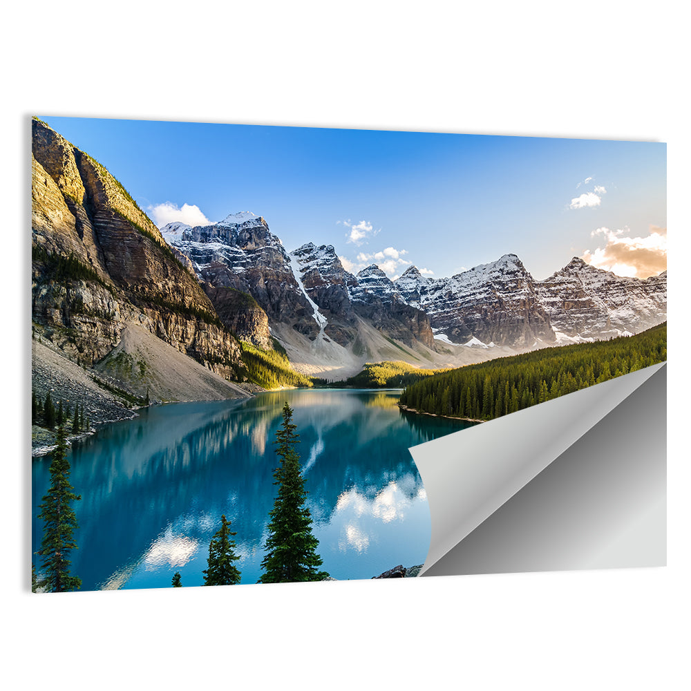 Moraine Lake Reflection, Lake Louise Wall Art