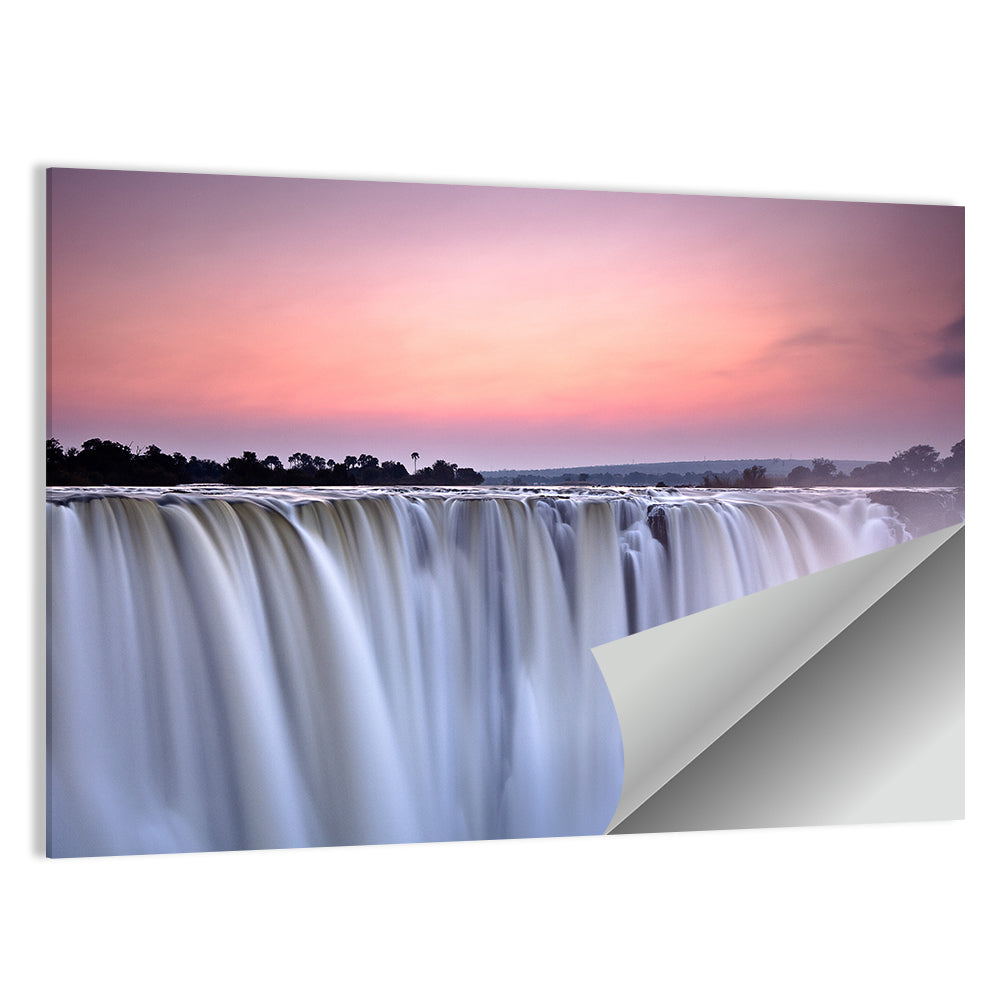Victoria Falls at Dusk Wall Art